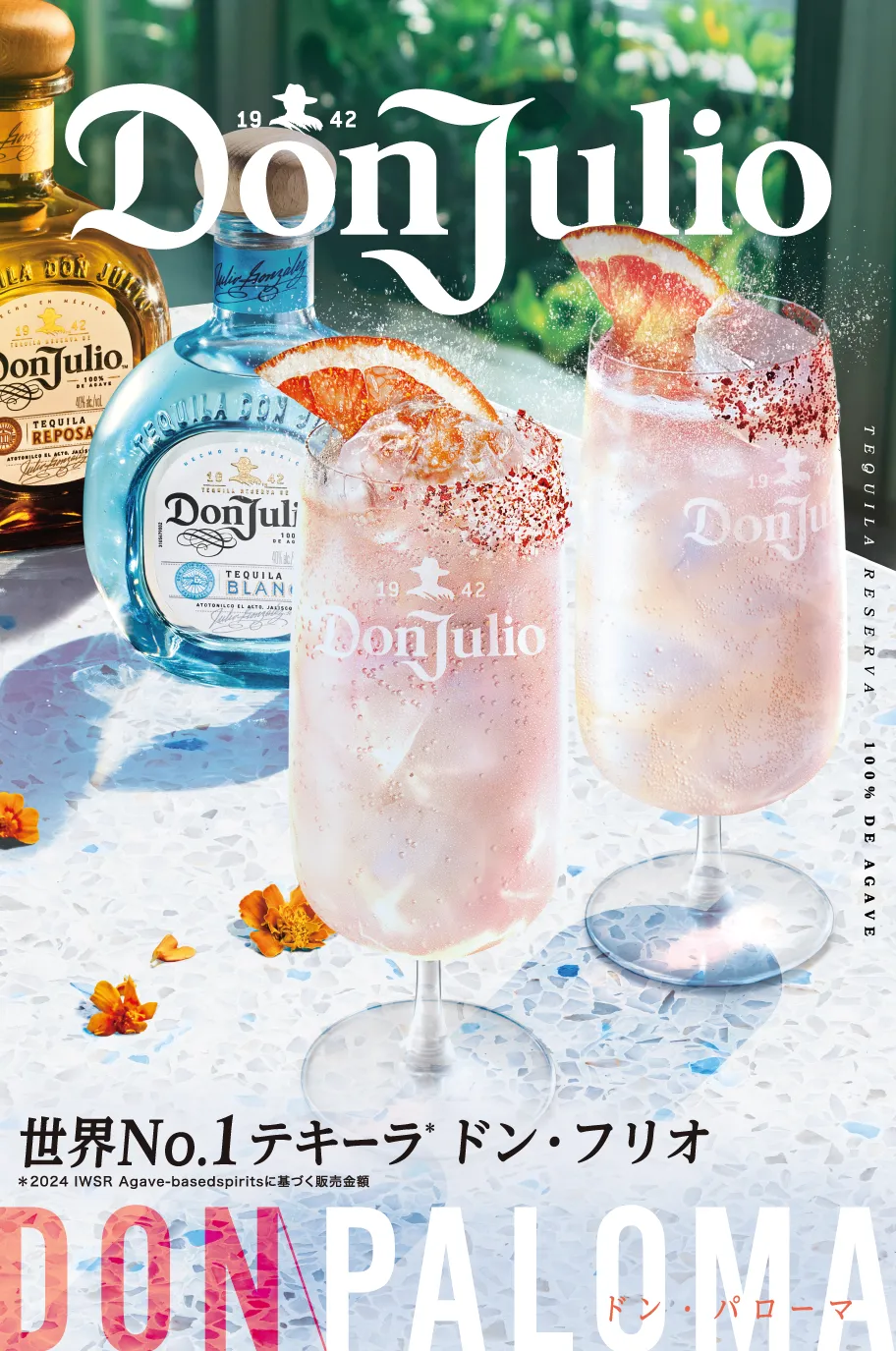 世界No.1テキーラ ドン・フリオ ドン・パローマ